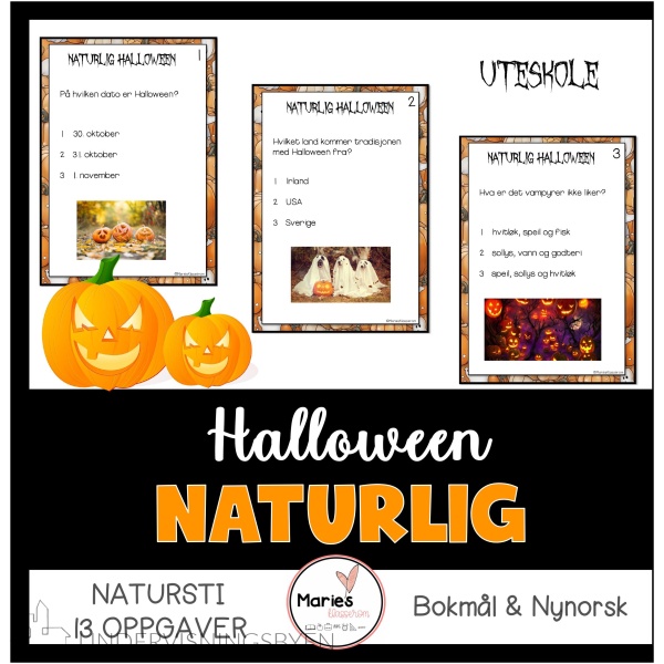 NATURSTI: Naturlig Halloween