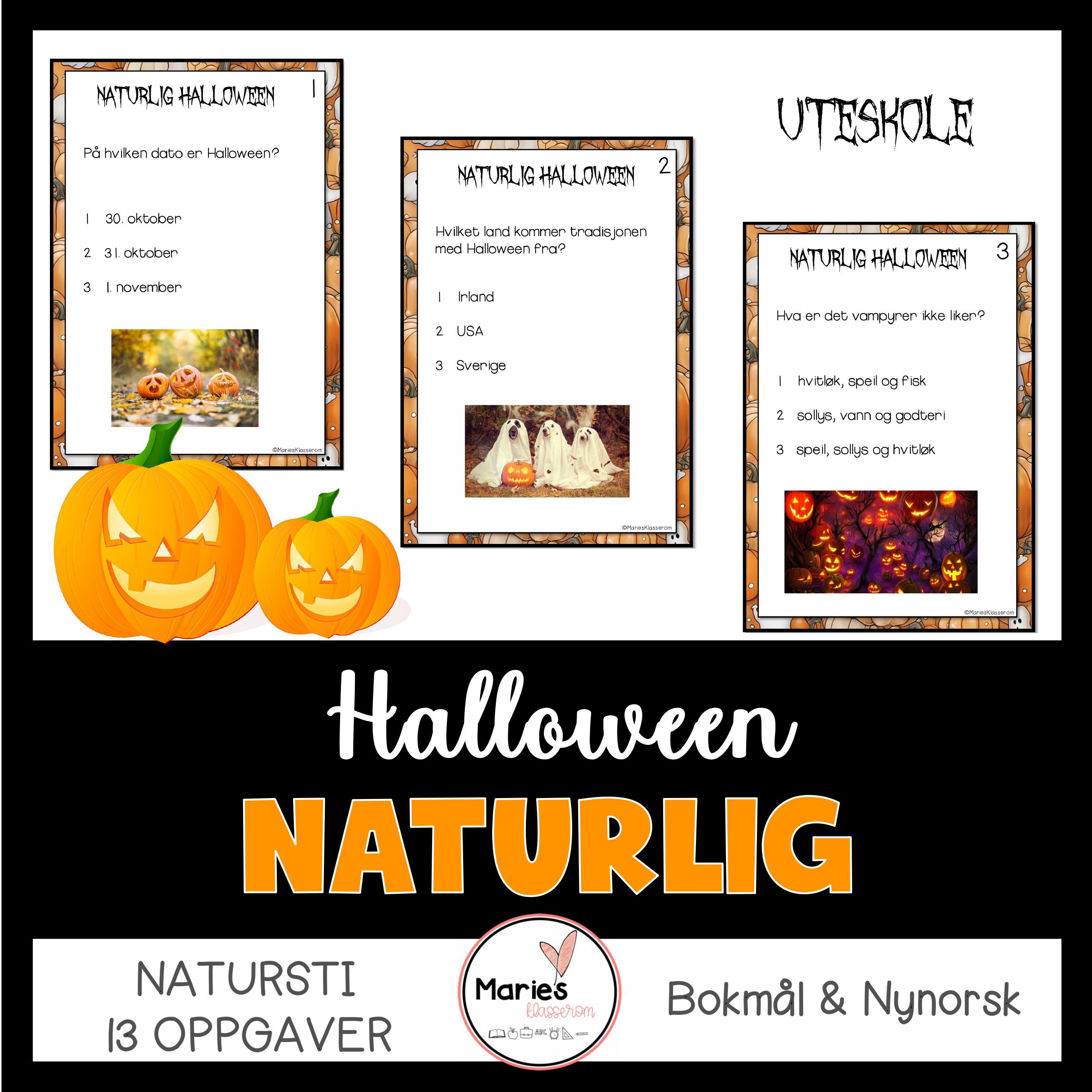 NATURSTI: Naturlig Halloween