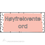 Høyfrekvente ord