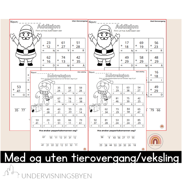 Julemoro med de fire regneartene! - Bilde 2
