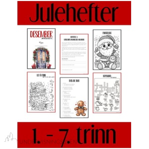 Arbeidshefte - jul SAMLEPAKKE