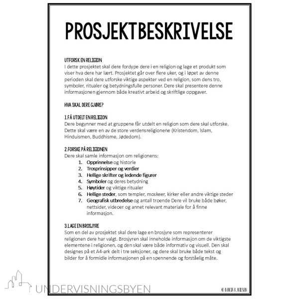 Verdensreligionene i fokus KRLE prosjekt - Bilde 4