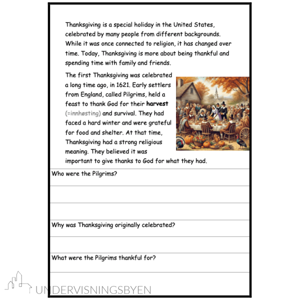 What is Thanksgiving Day? - Bilde 3