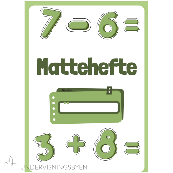 Mattehefte tallene 0-20