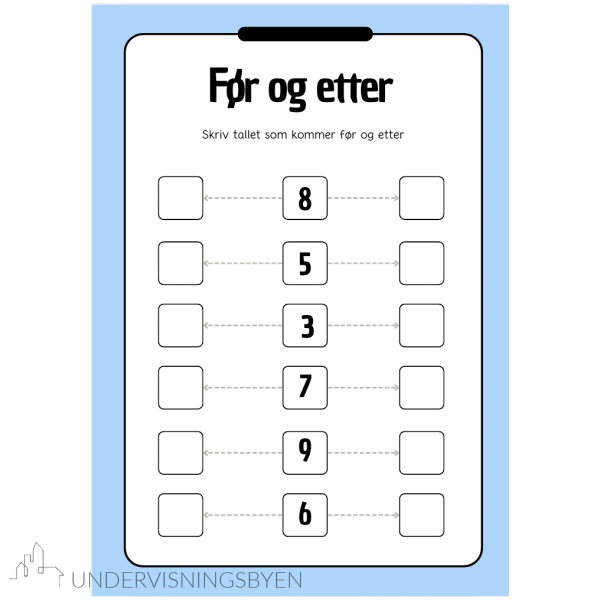 Mattehefte tallene 0-10 - Bilde 6