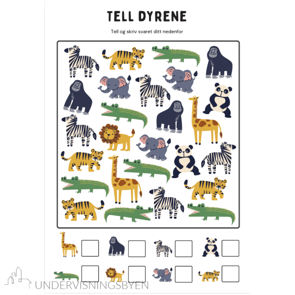 Mattehefte tallene 0-10 - Bilde 5