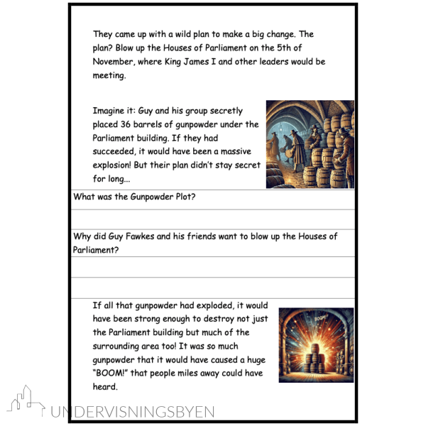 Guy Fawkes Day - The story of fireworks, bonfires, and a big boom that almost happened! - Bilde 2