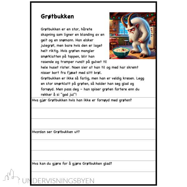 Skrekkelig god jul - BM - (ca) 2.-4.trinn - Bilde 3