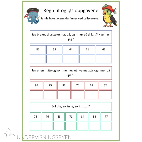 Oppstilling og addisjon MED tierovergang - to- og tre sifre - 144 regnestykker m/oppgaver - Bilde 2