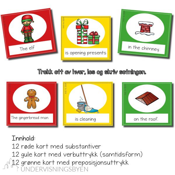 Silly sentences Christmas edition 🇬🇧 - Bilde 2