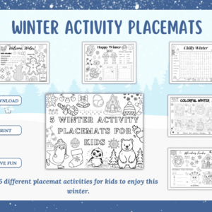 Winter placemats