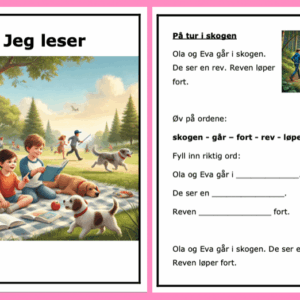 Jeg leser - Helhet-del-helhet - BM - 1.-2.trinn