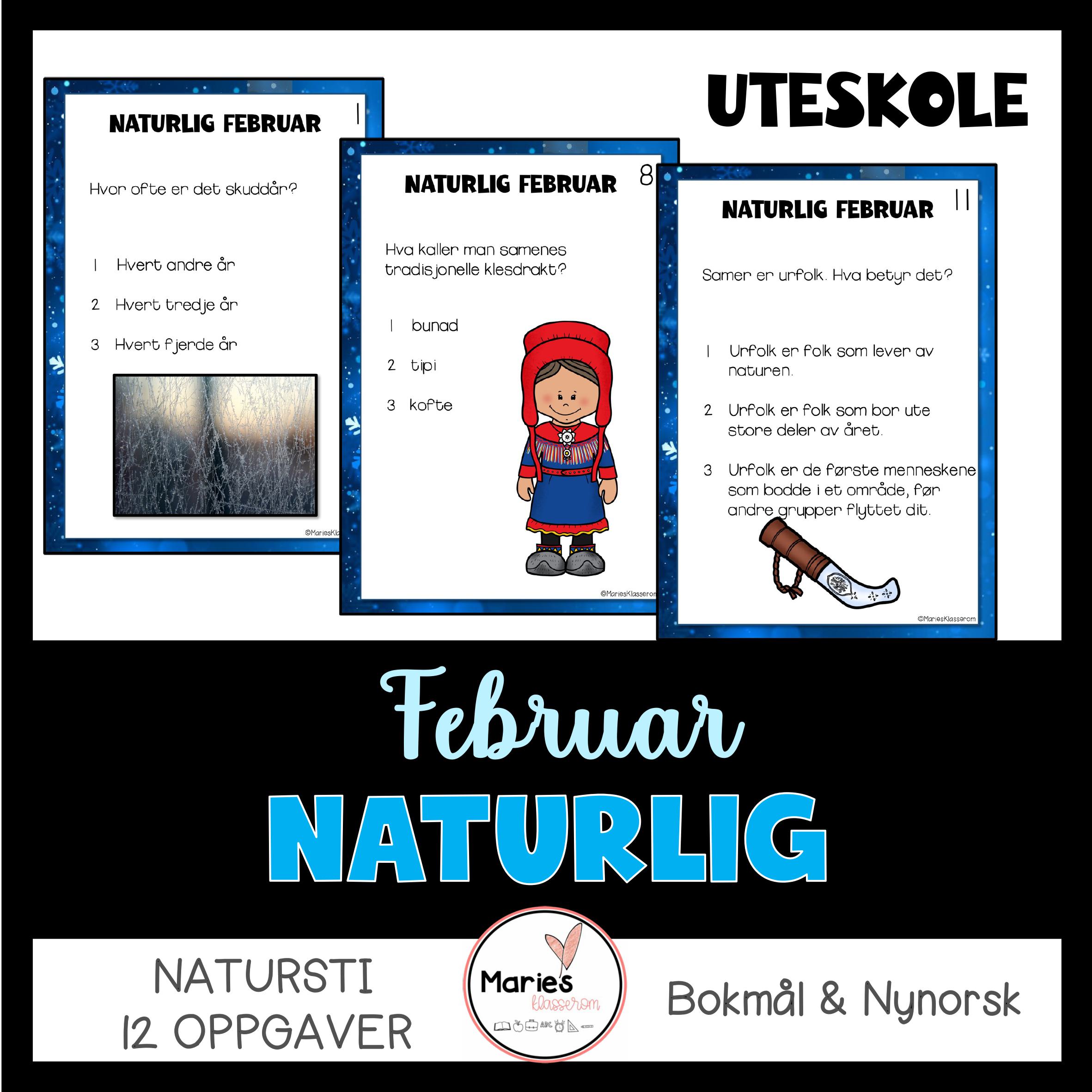 NATURSTI: Naturlig februar