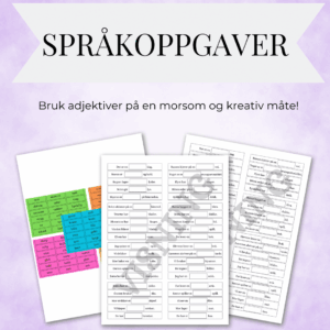 Adjektiver - Kreative setninger