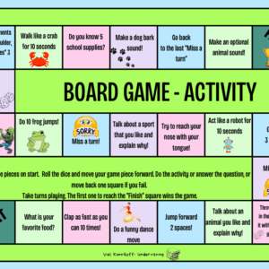 Board game - for activity