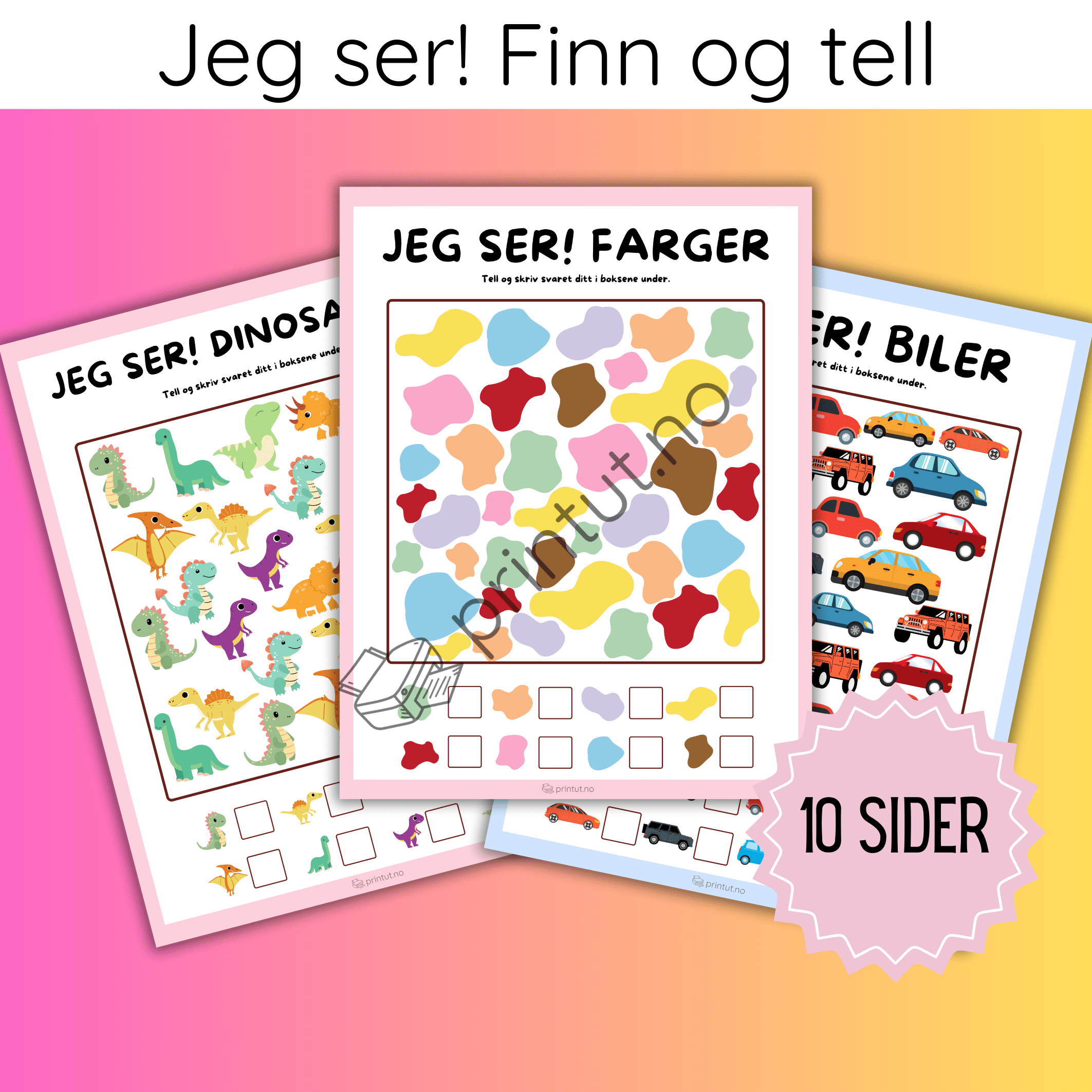 Jeg ser-finn og tell