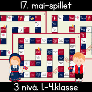 17. mai-spillet: Les, gjør og lær!