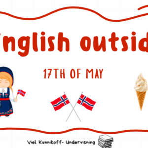 English outside - 17 th of May