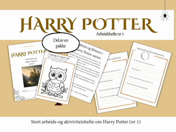 Harry Potter hefte nr 1