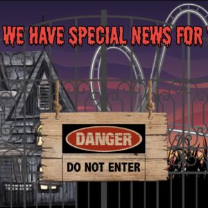 Create your own haunted theme park