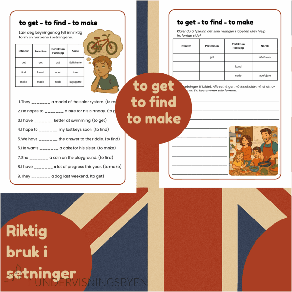Sterke verb - Engelsk - Bilde 4