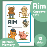 RIM og silhuetter – oppgavesett