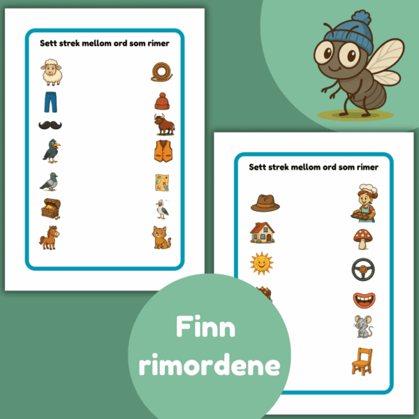 RIM og silhuetter - oppgavesett - Bilde 3