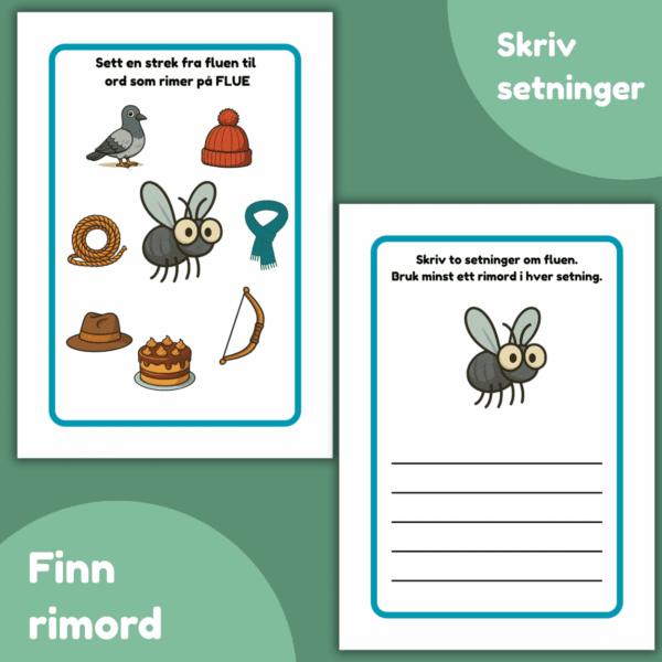RIM og silhuetter - oppgavesett - Bilde 6
